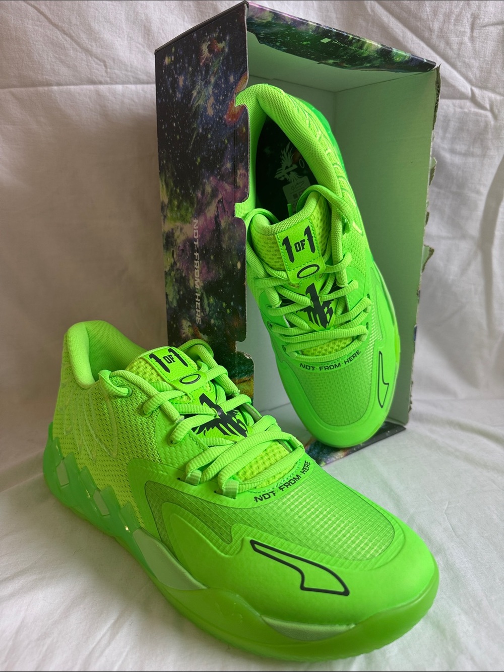 Puma Neon Green Men's Sneakers